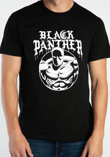 black panther graphic tee shirt