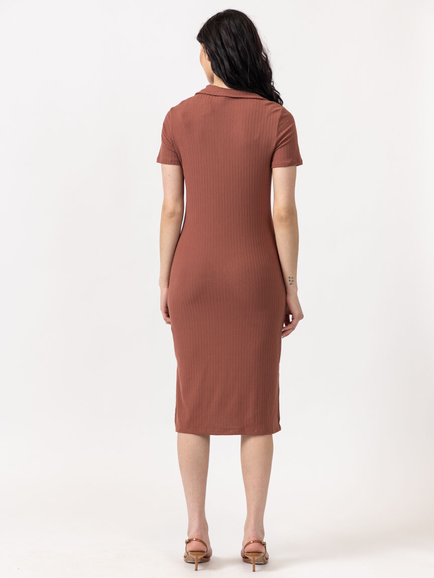 johnny collar dress Image 3