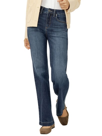 Avery High Rise Luxe Stretch Trouser Leg Jeans Avery High Rise Luxe Stretch Trouser Leg Jeans