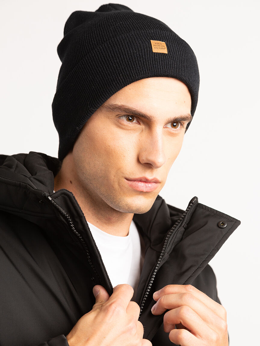 gender neutral cuffed beanie Image 1