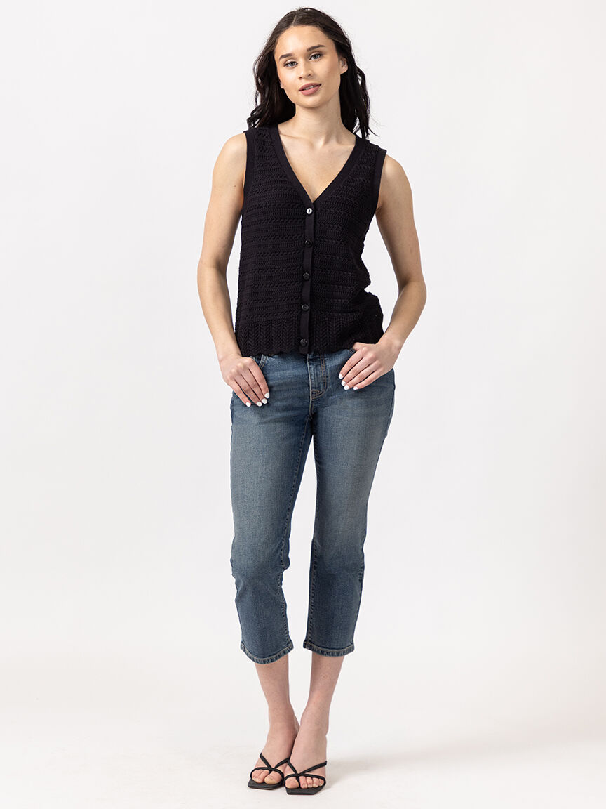 noni v neck vest Image 2