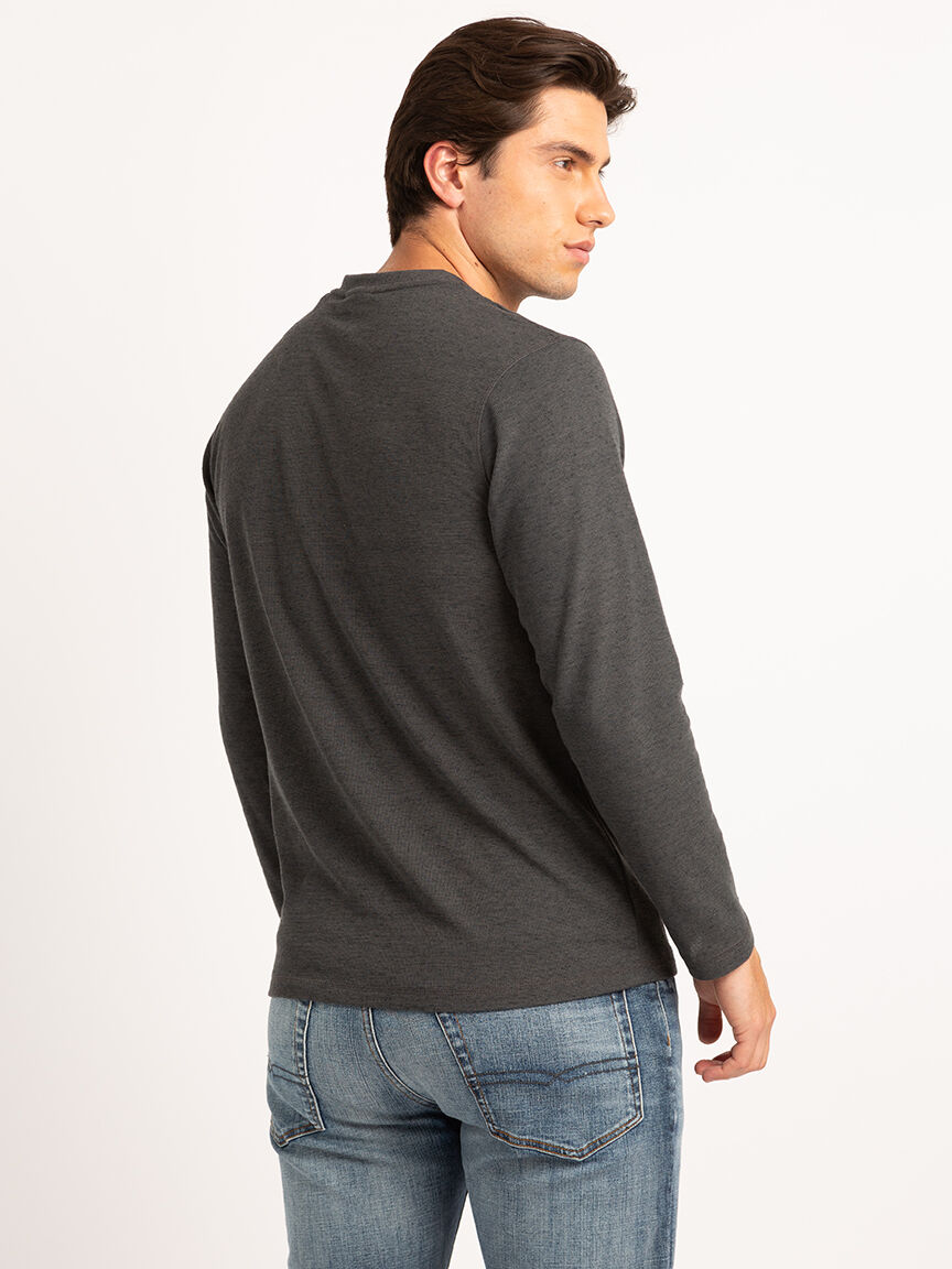 henley with chest pocket Image 4