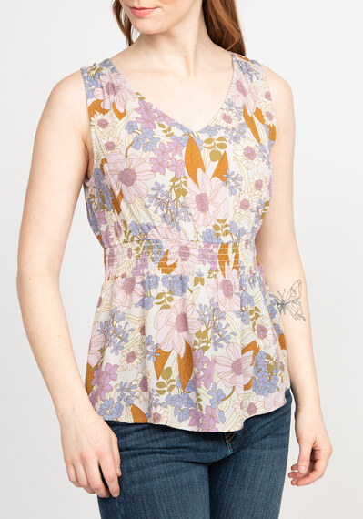 marion v-neck sleeveless blouse Image 4