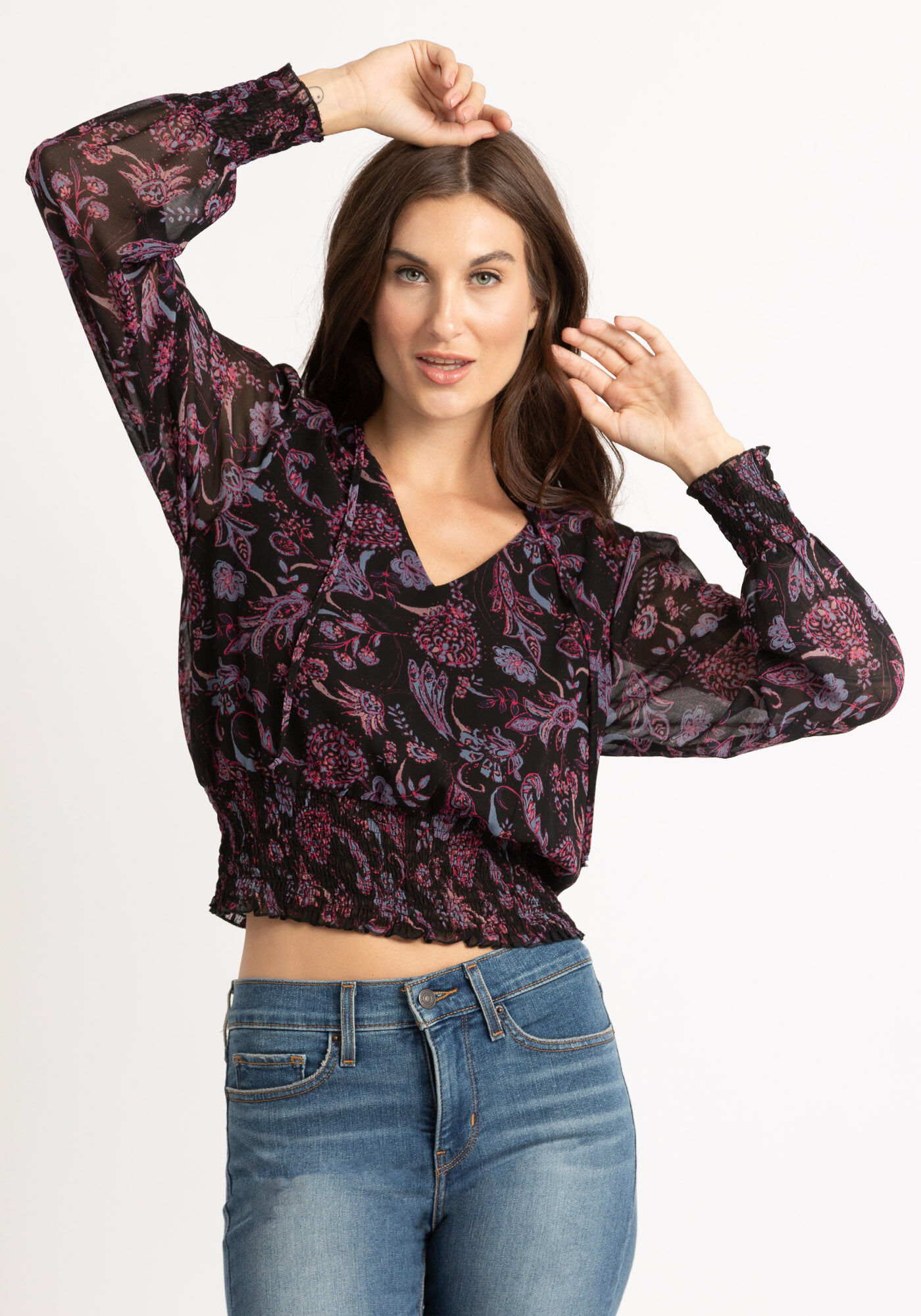 bellatrix v-neck blouse Image 4