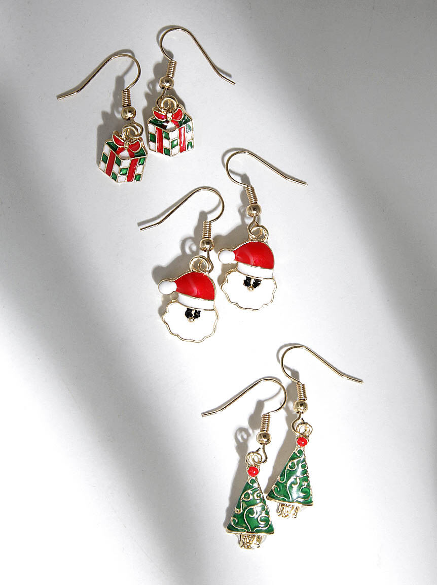 Holiday earrings new arrivals