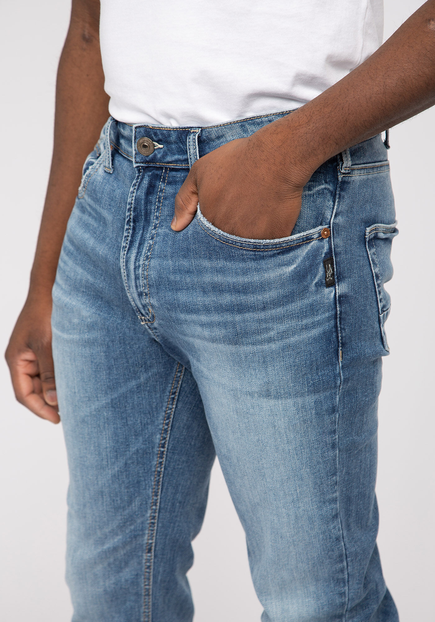 risto athletic skinny jeans Image 5