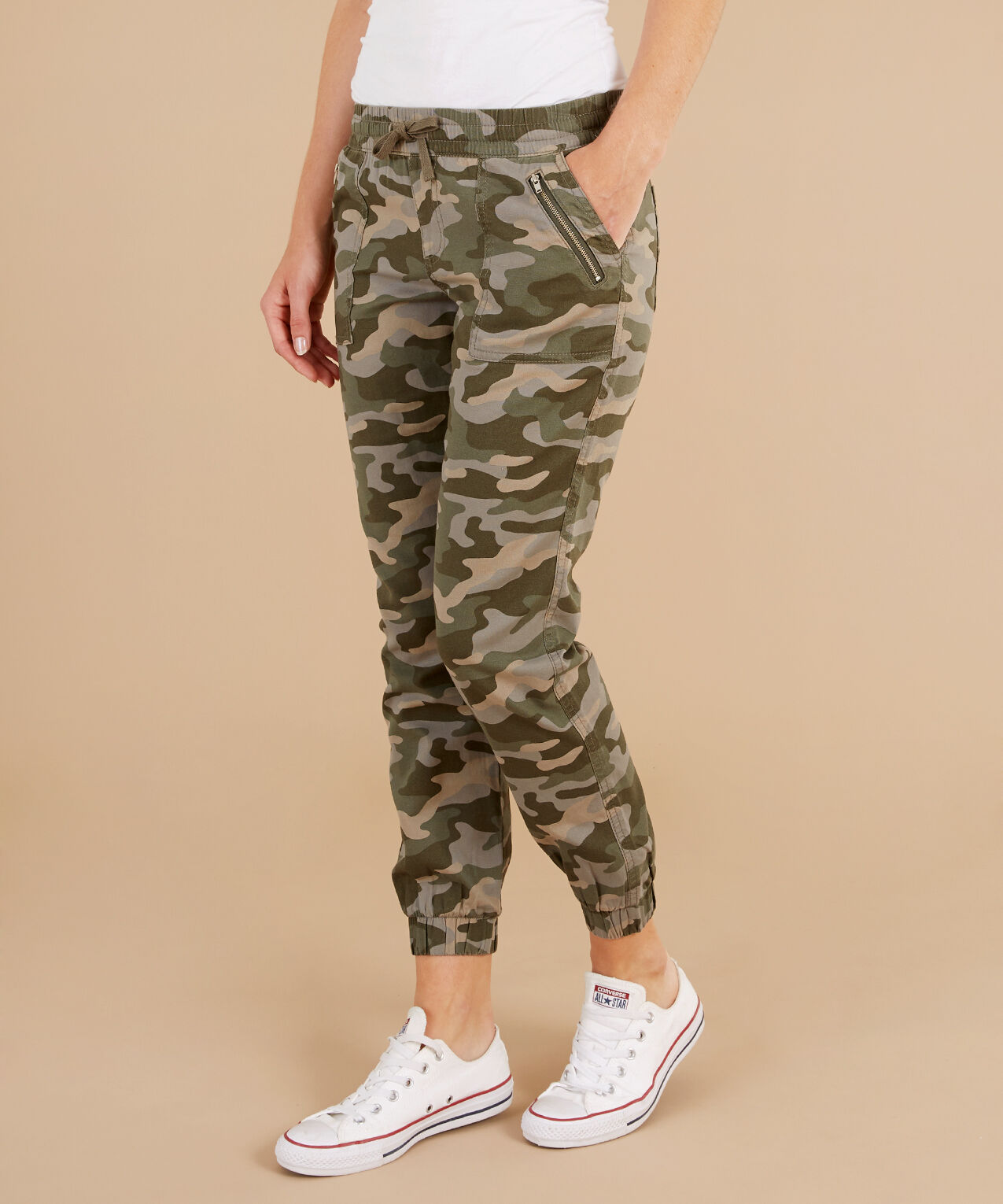 Camo joggers womens sales