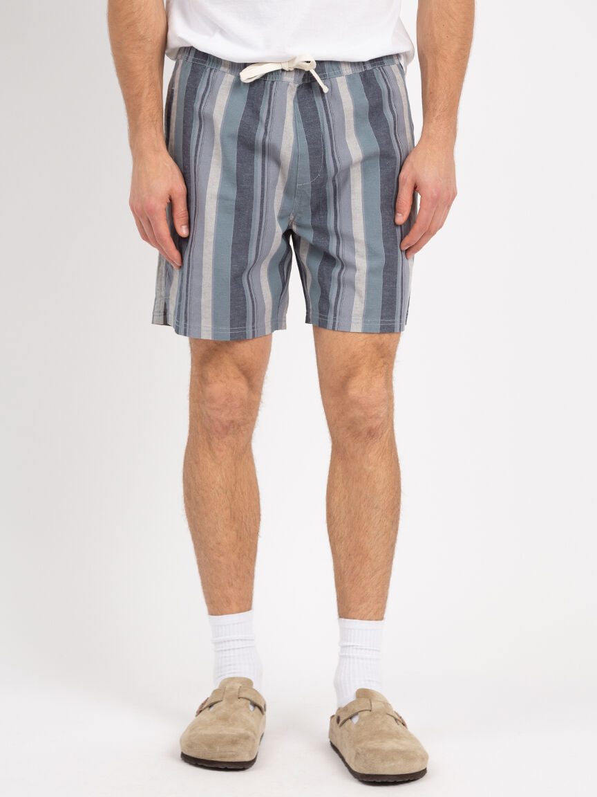 chad stripe linen short &ndash; 7&rdquo; inseam Image 2