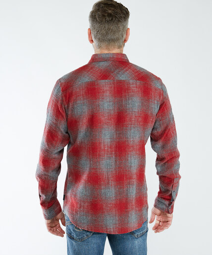 Long Sleeve Plaid Shirt Image 2