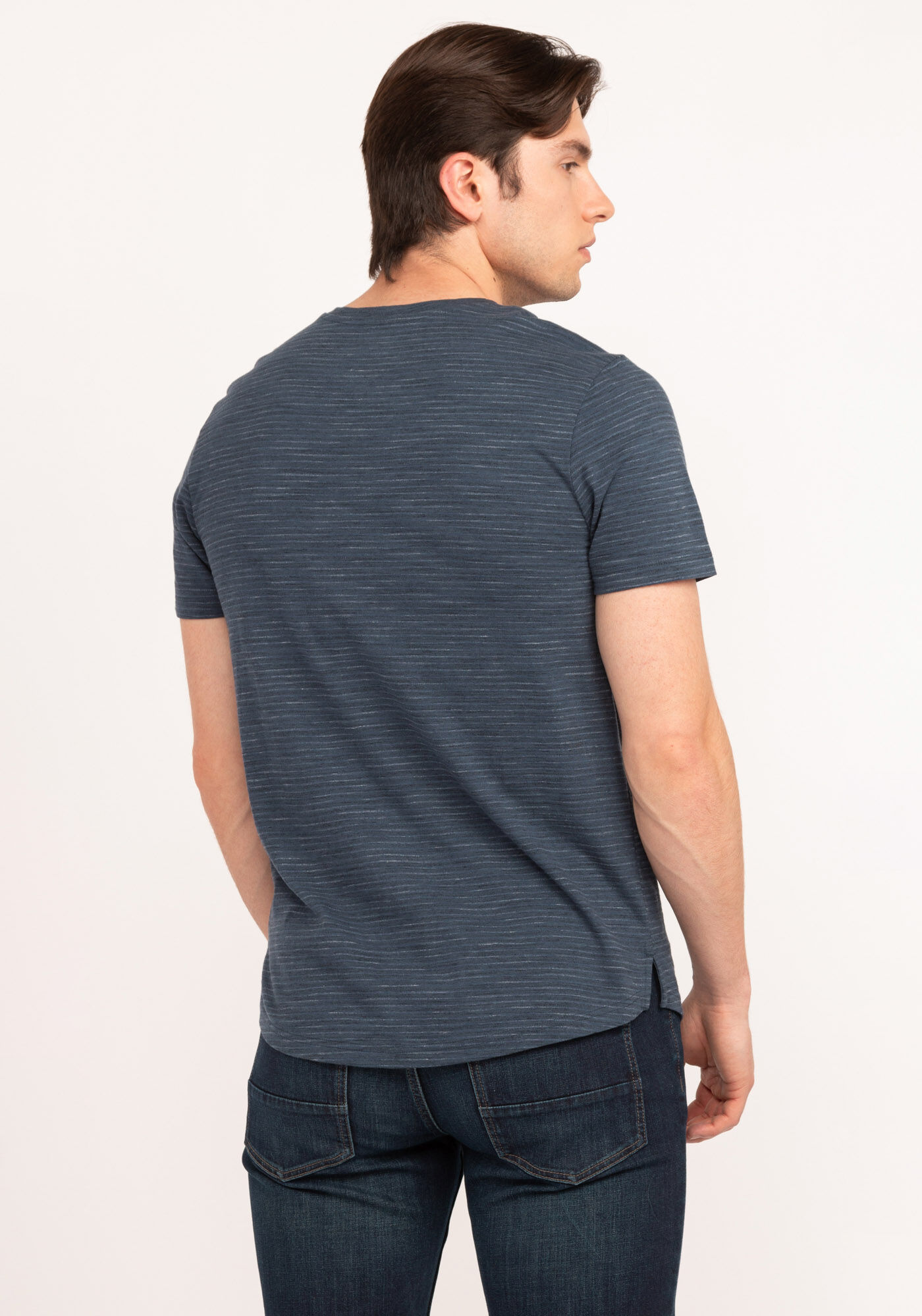 dominic basic henley t-shirt Image 2