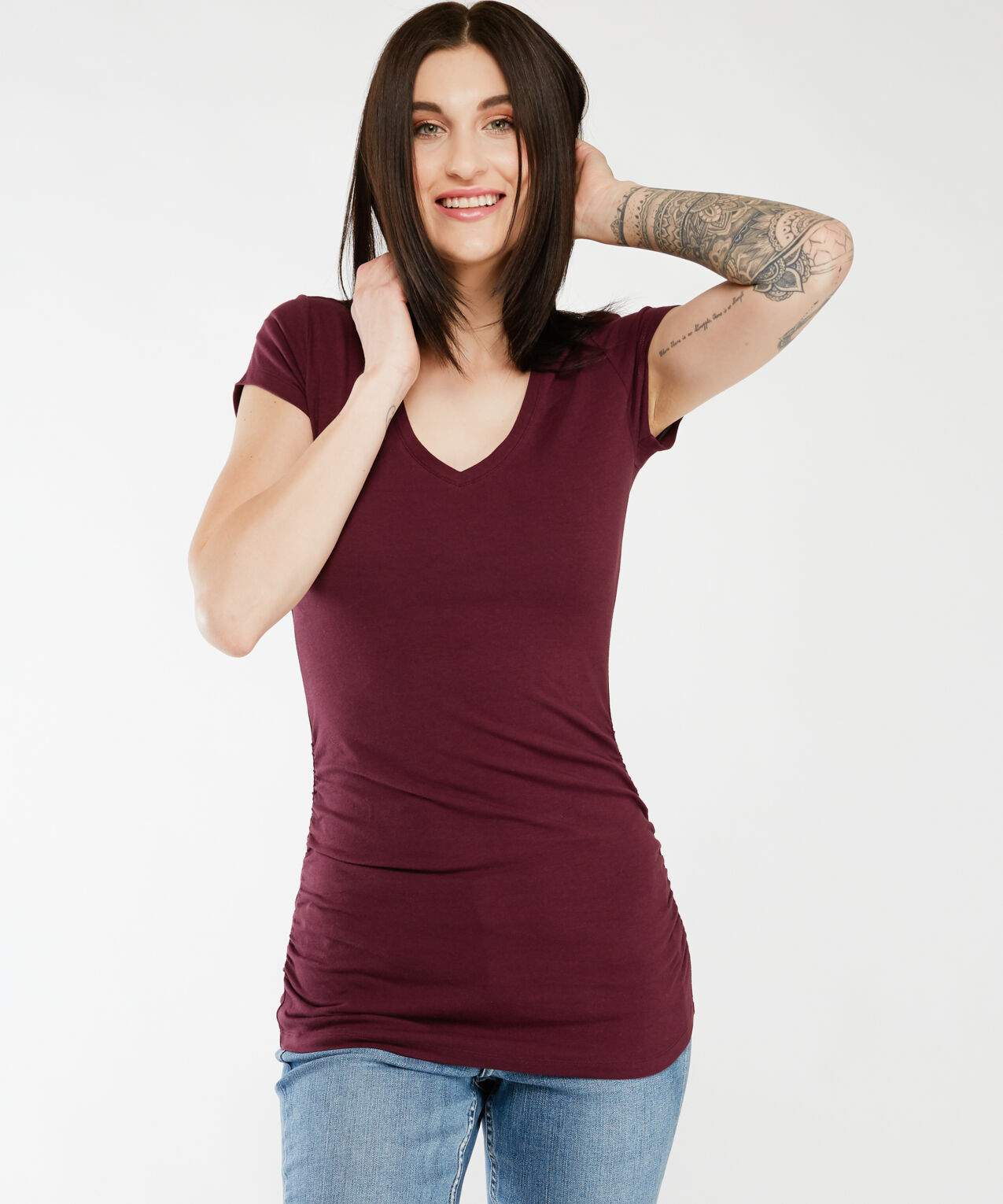 jenny ruched f21 Image 1