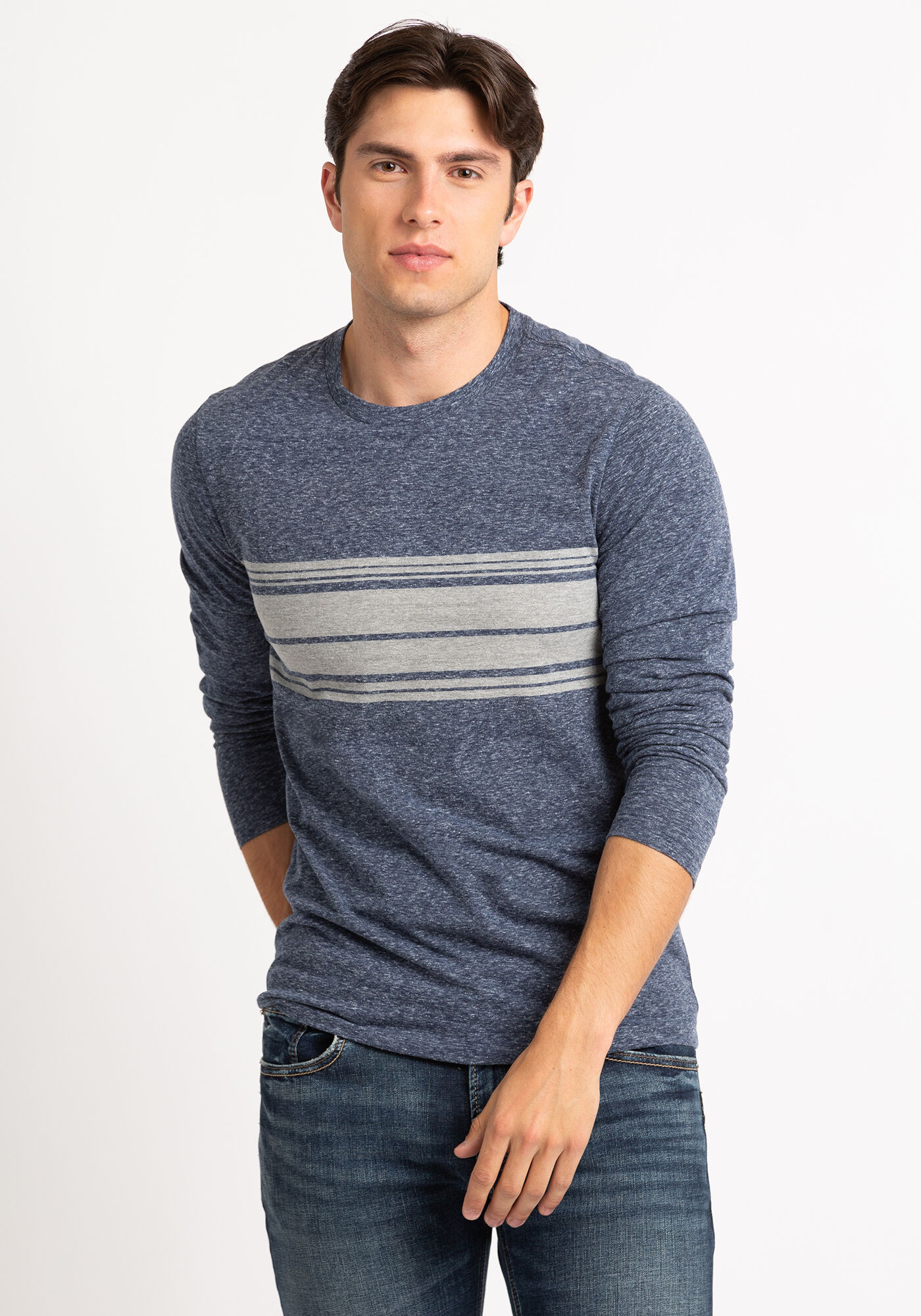 ian snow wash long sleeve t-shirt Image 4