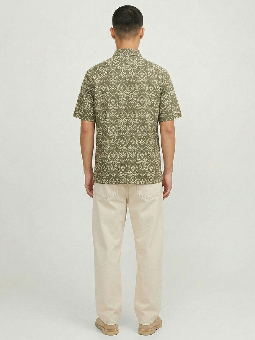 sea jacquard shirt