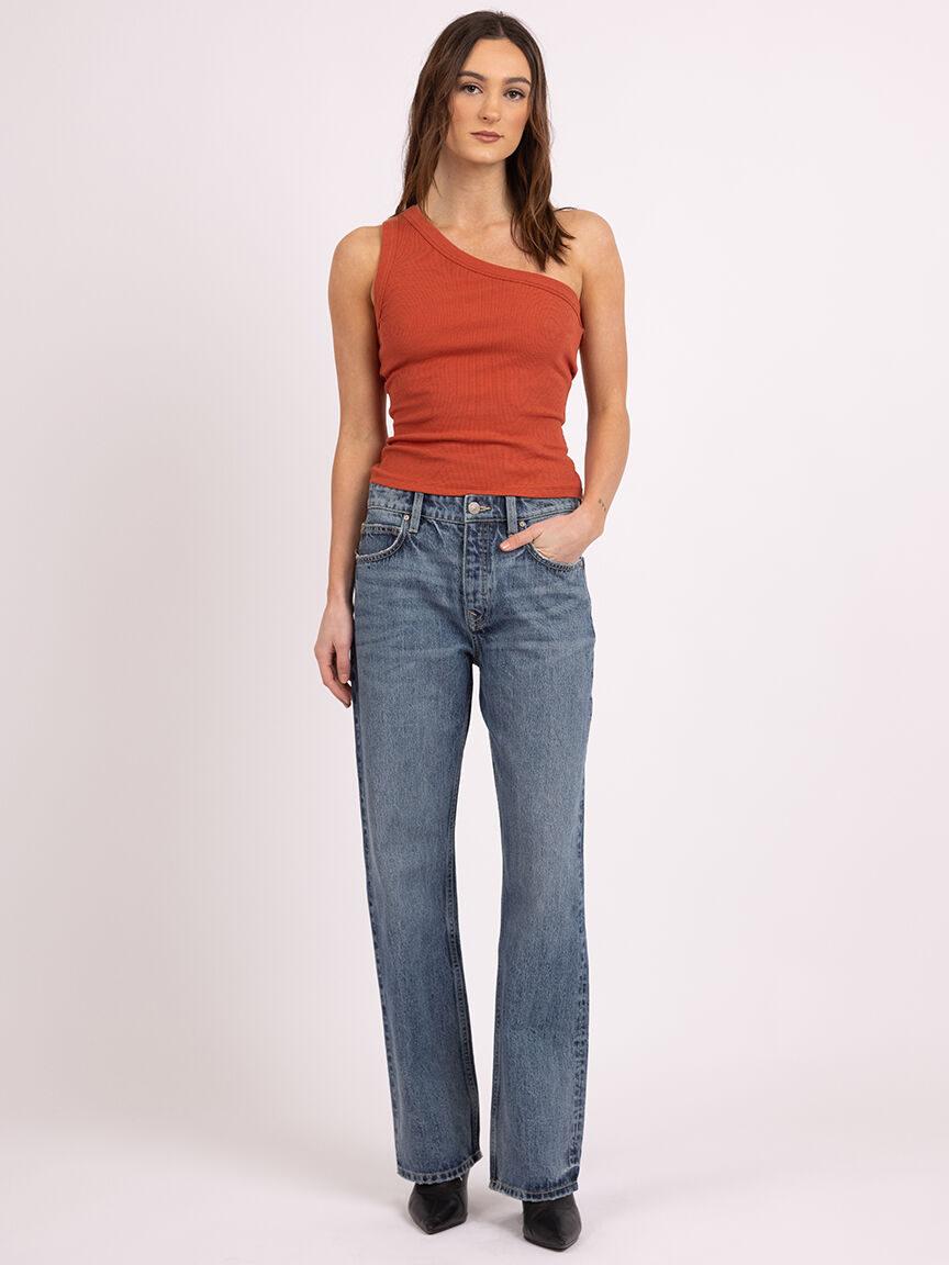 bernice 1 shoulder tank top