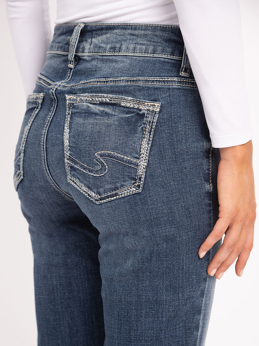 Silver Jeans Juniors Suki High Rise Baby Bootcut Jean