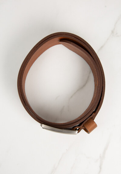 men's leather belt w embossed design men's leather belt w embossed design Image 4