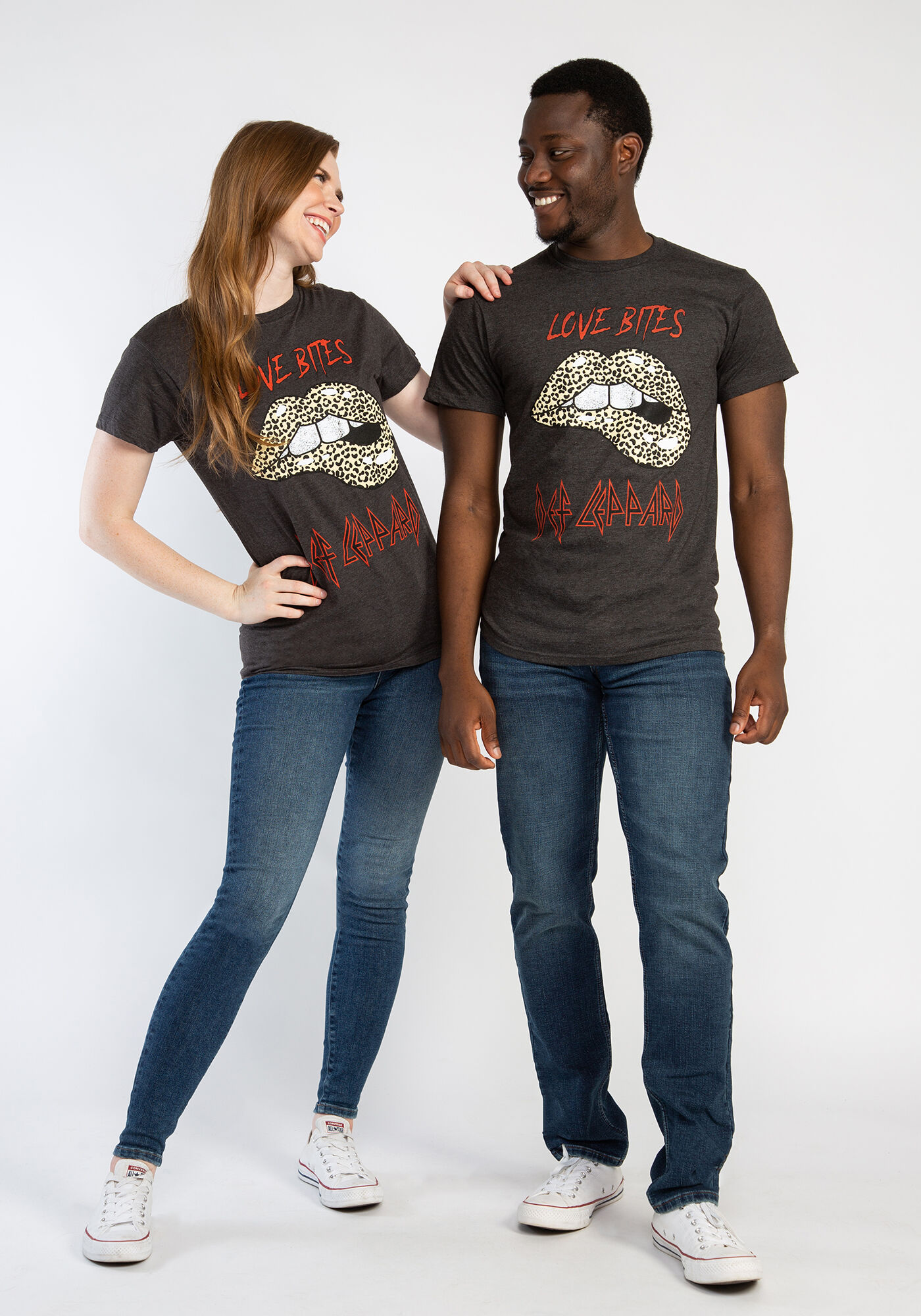 def leppard love bites graphic tee Image 1