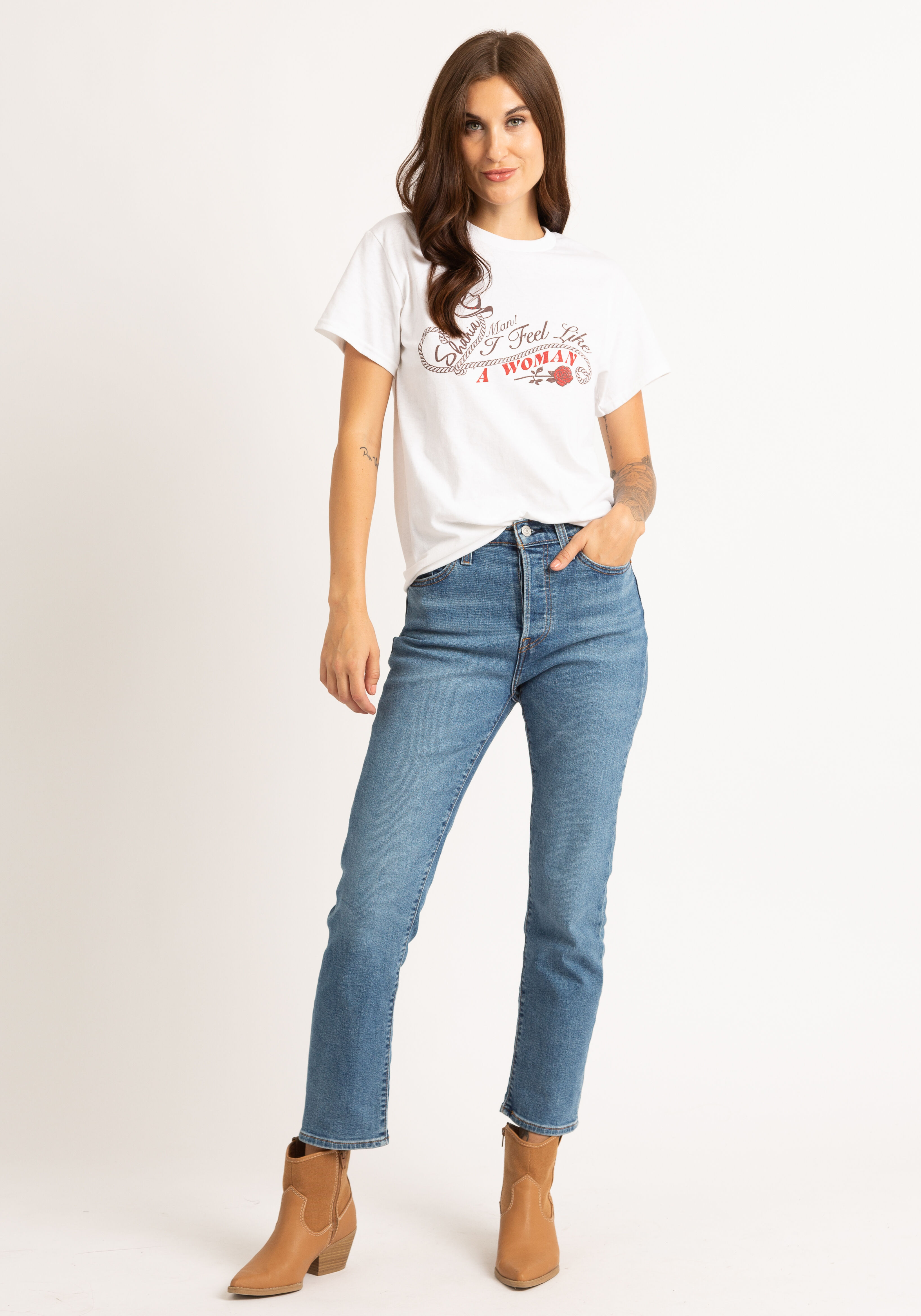 man i feel like a woman t-shirt Image 3