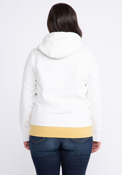 ainsley colorblock hooded popover Image 2