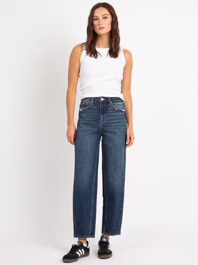 slim balloon jean dark authentic slim balloon jean dark authentic