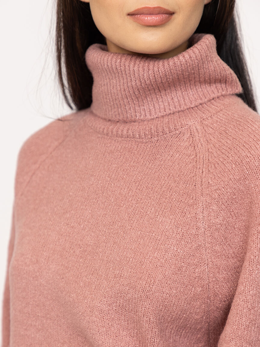mockneck sweater