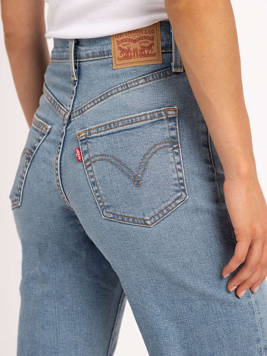 ribcage straight leg jean medium authentic Image 5