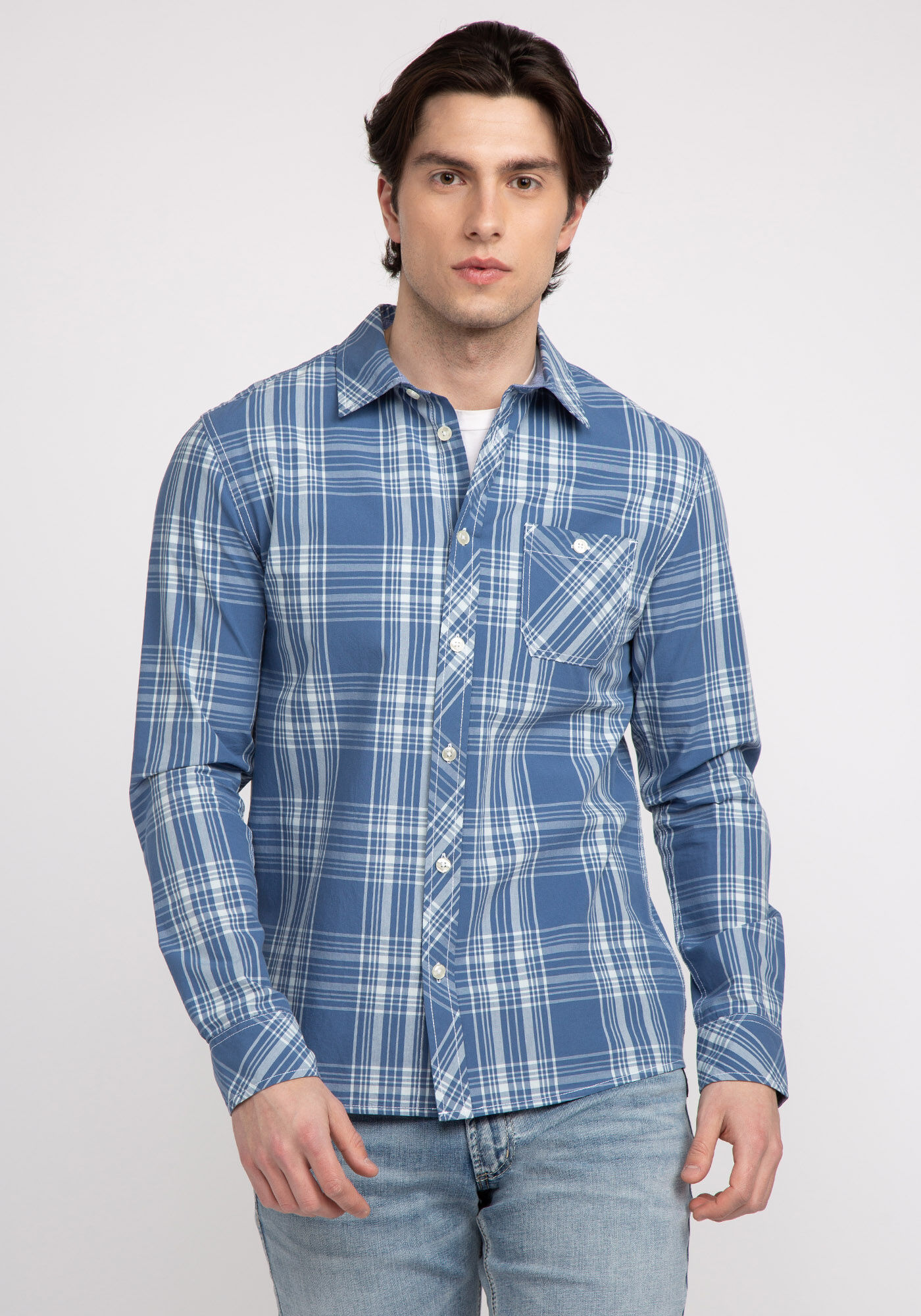 liam pocket long sleeve shirt Image 4