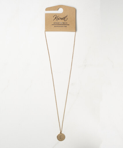 initial necklace - e initial necklace - e Image 1