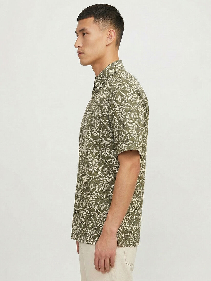 sea jacquard shirt