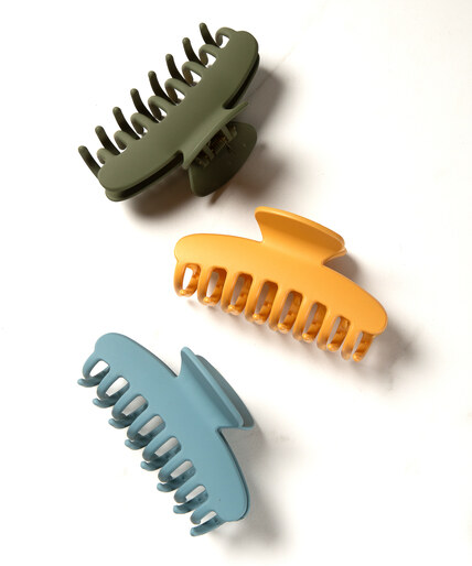 3 pack large claw clip Image 2