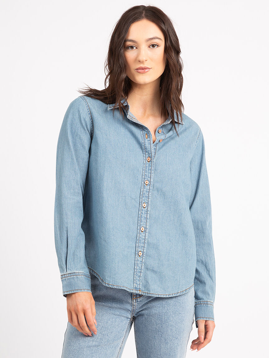 charla denim shirt Image 3