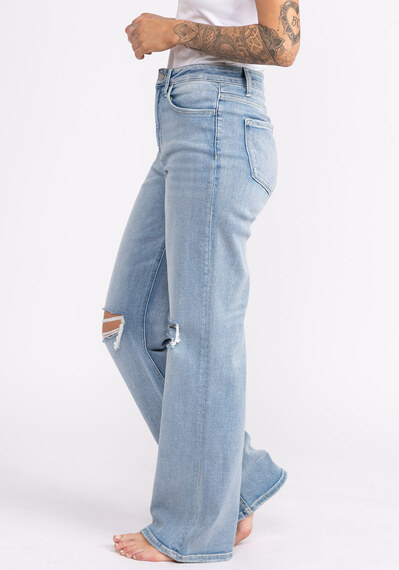low rise 90's vintage flare jeans Image 4