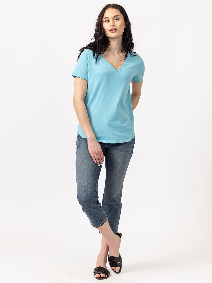 vickie v neck t-shirt Image 2