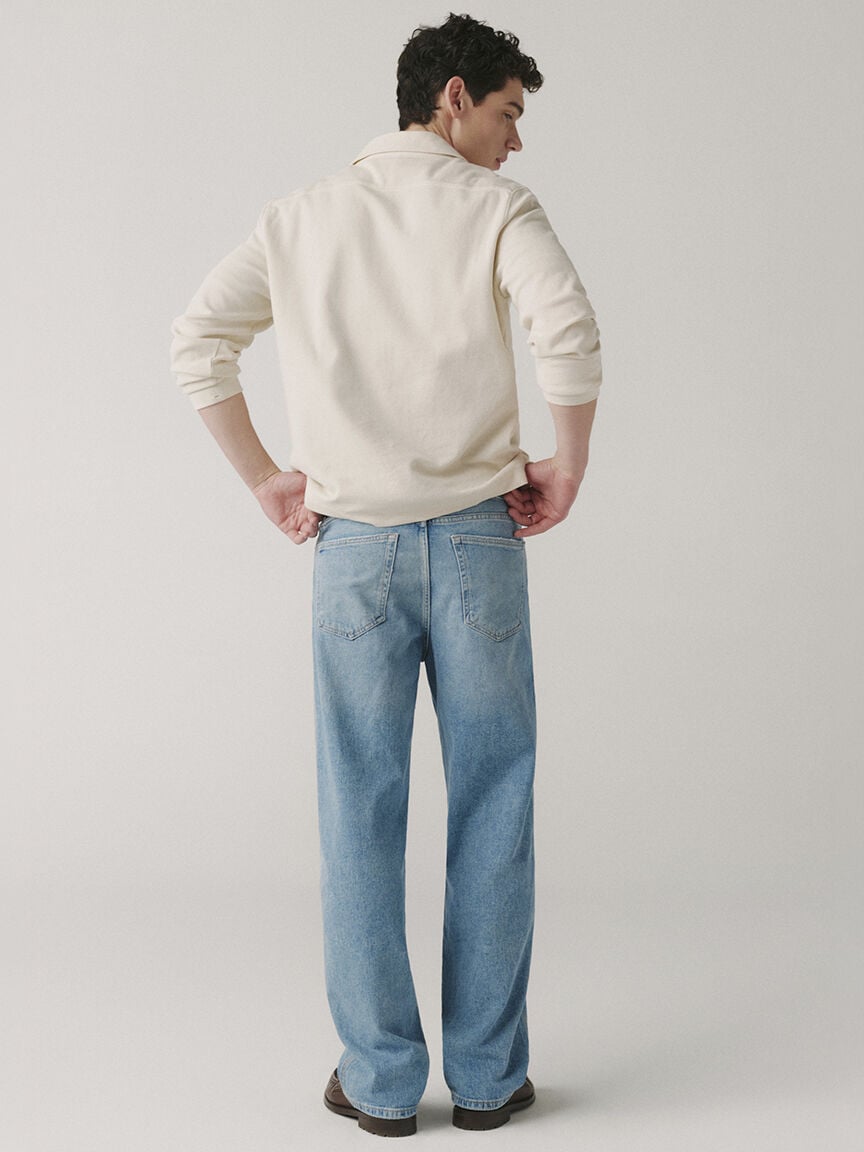 GRR relaxed jeans light wash