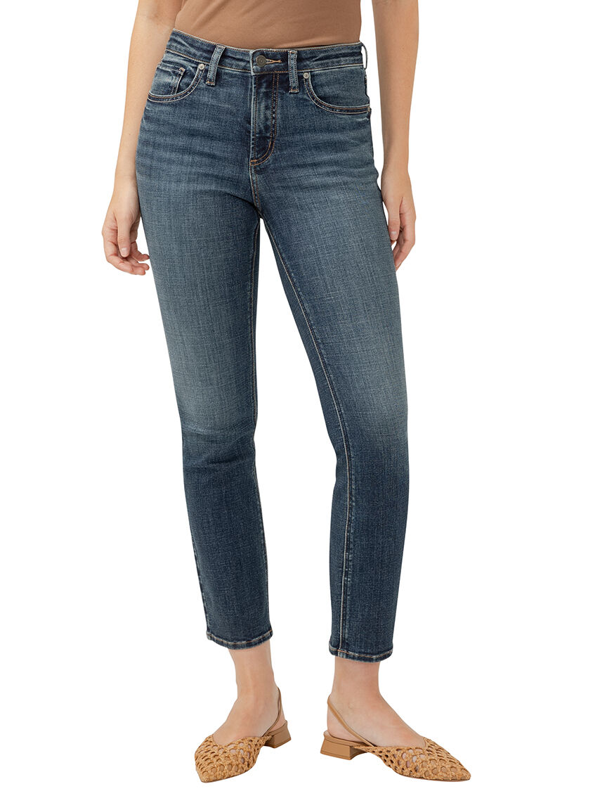 Most Wanted Mid Rise Ankle Straight Jeans