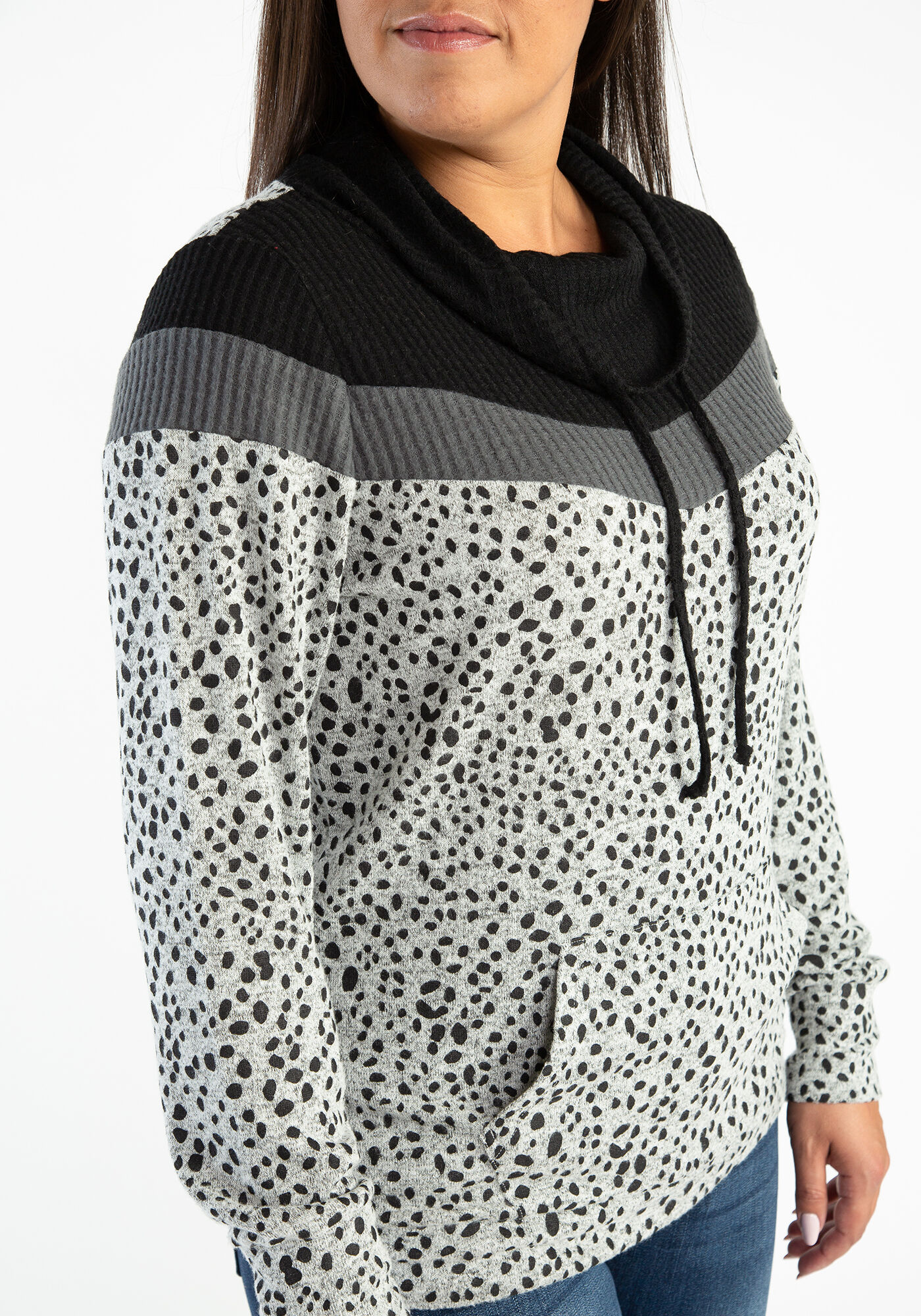 chelsea colorblock cowlneck Image 4