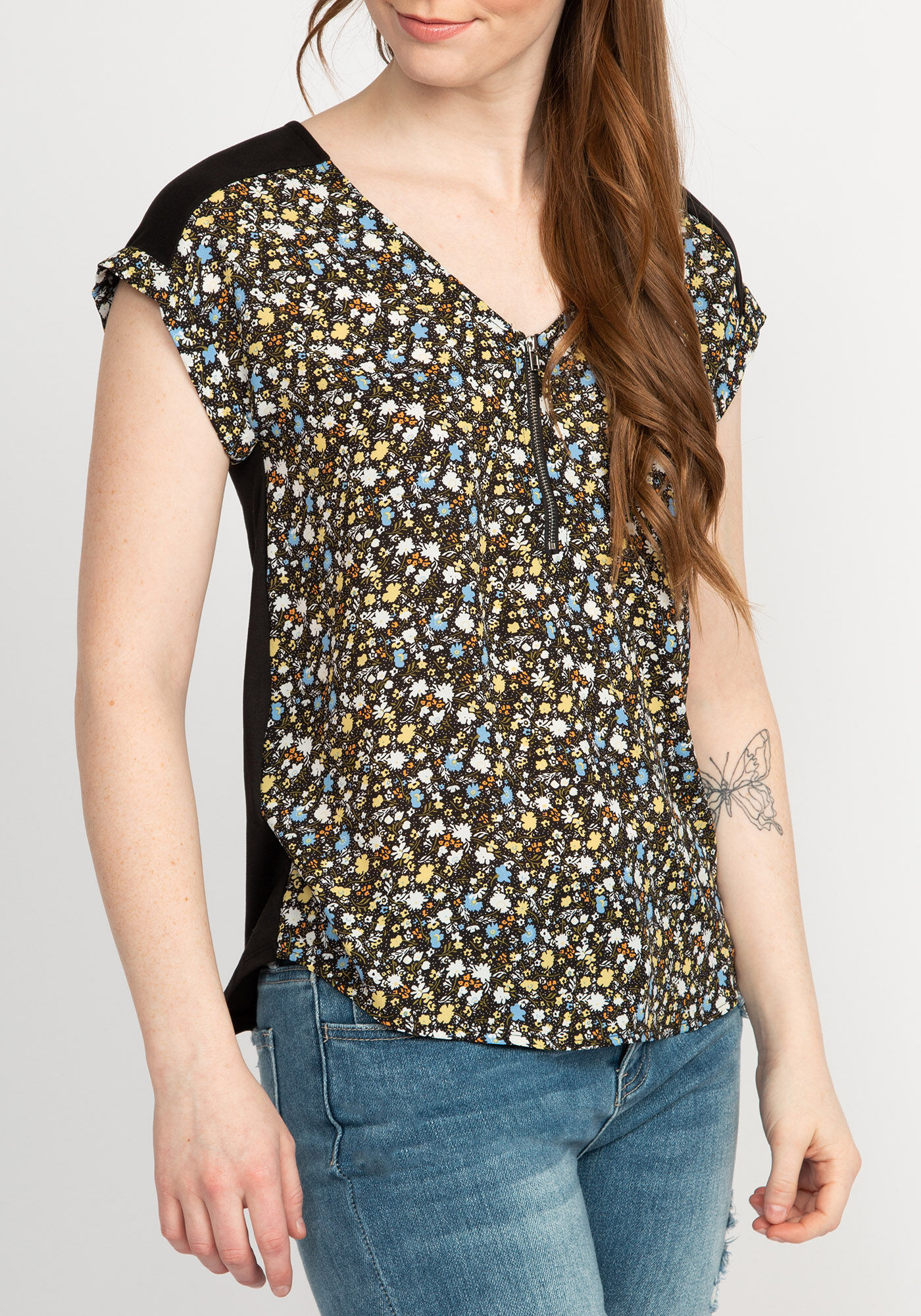 reece short sleeve blouse Image 4
