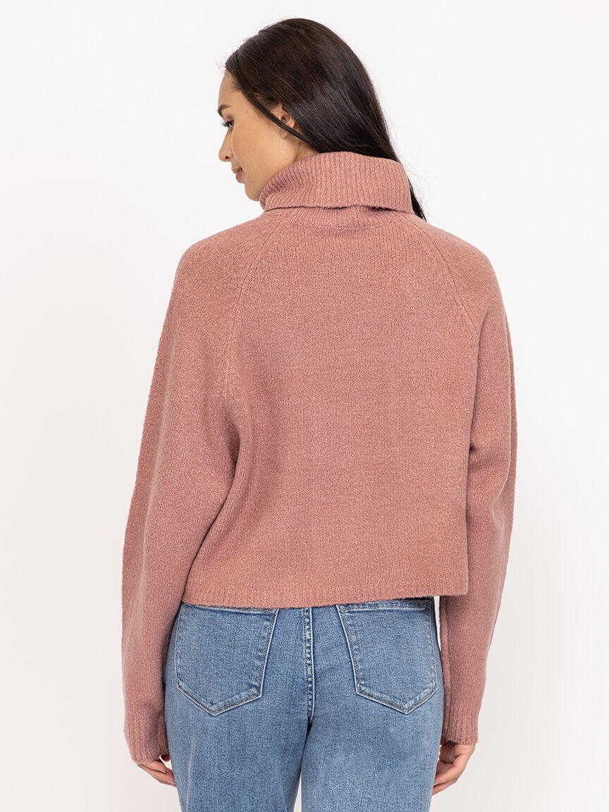 mockneck sweater