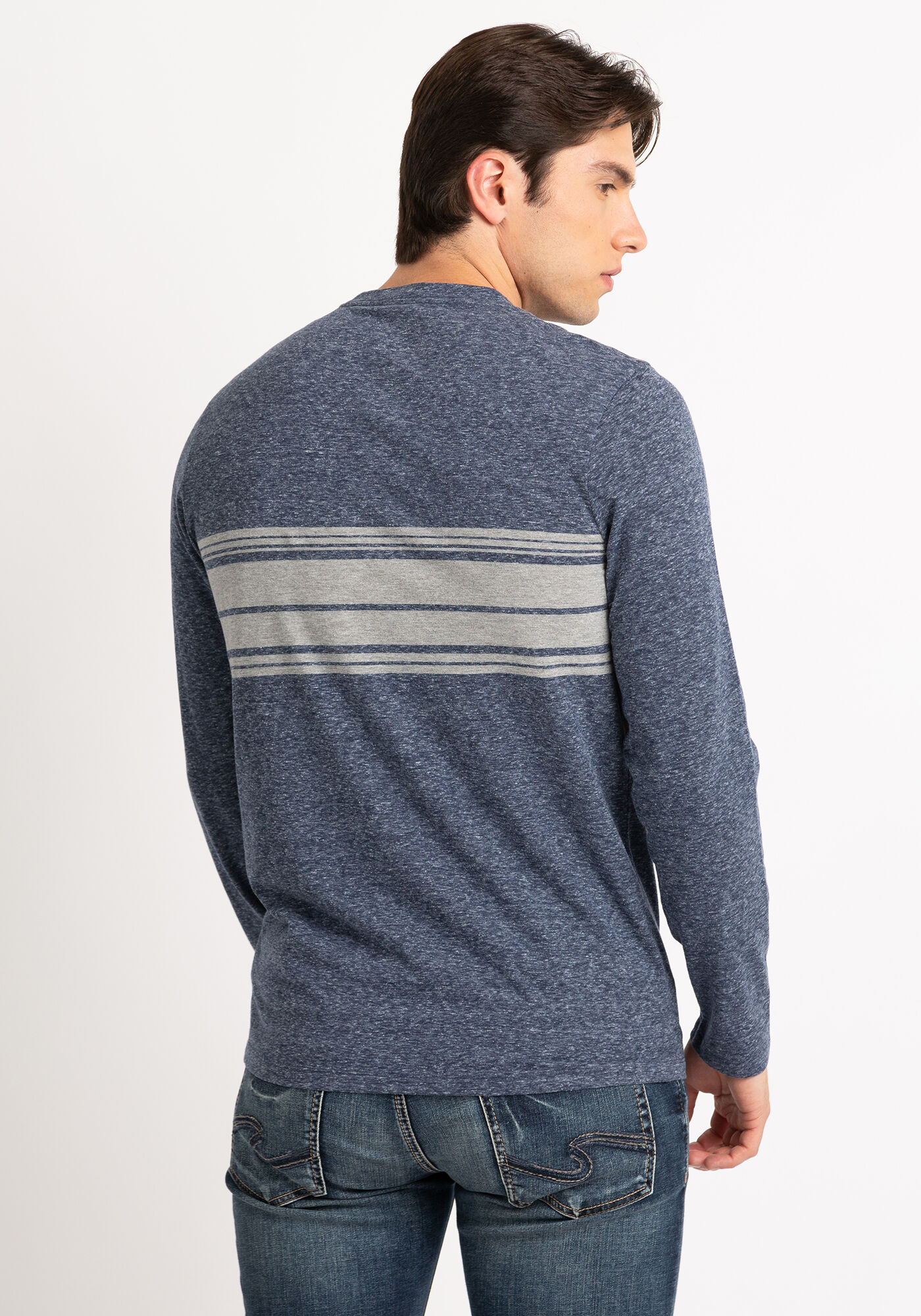 ian snow wash long sleeve t-shirt Image 3