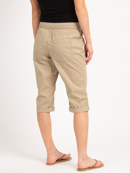 joyce ripstop mid-rise capri joyce ripstop mid-rise capri Image 4