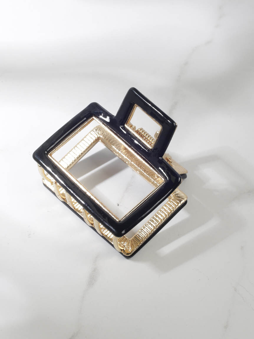 metal square claw clip Image 1