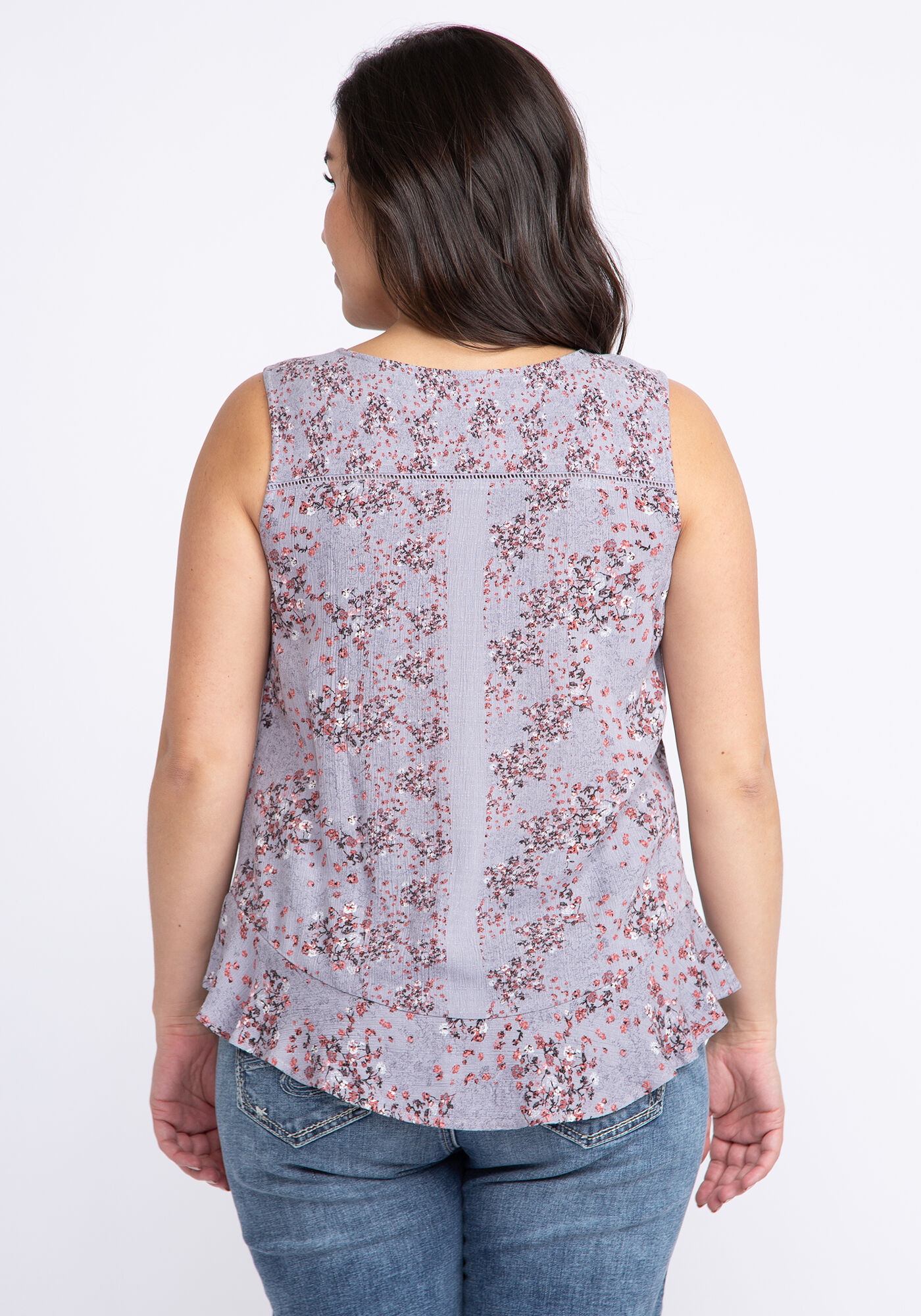 Calista peplum tank top Image 2