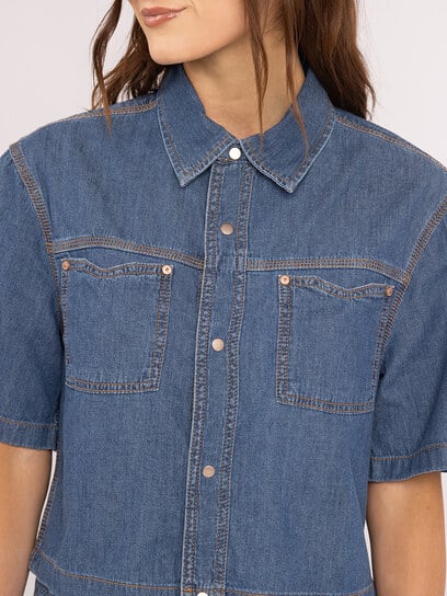 loretta denim shirt loretta denim shirt