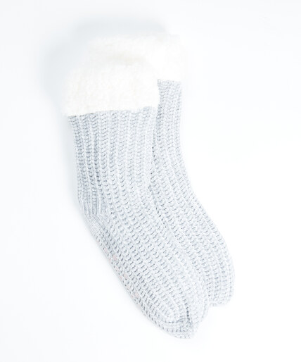 chenille slipper sock Image 1
