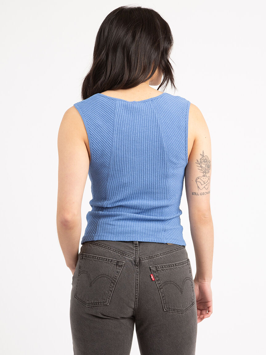 gaia sweetheart neckline tank top Image 3