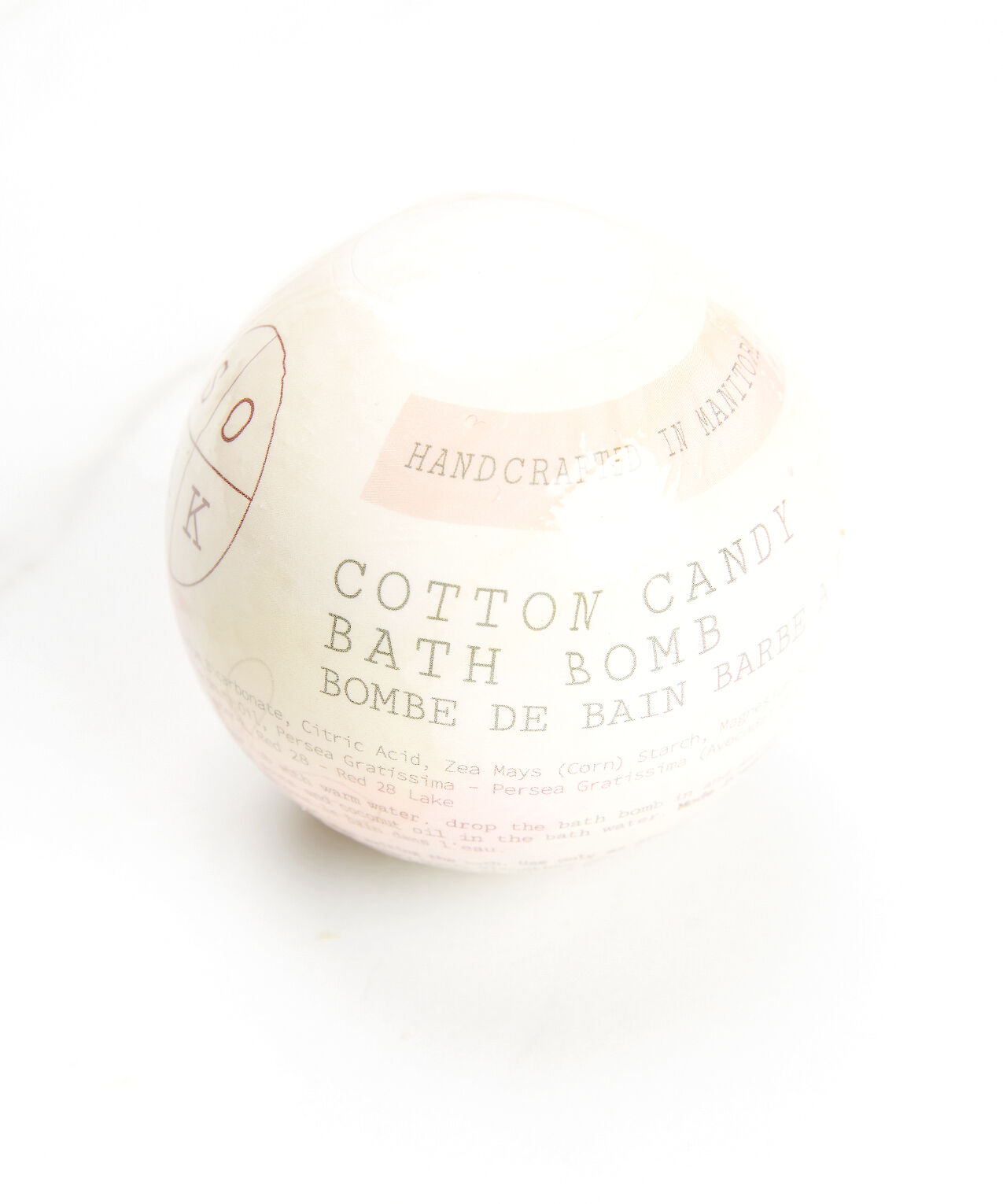 cotton candy bath bomb Image 1