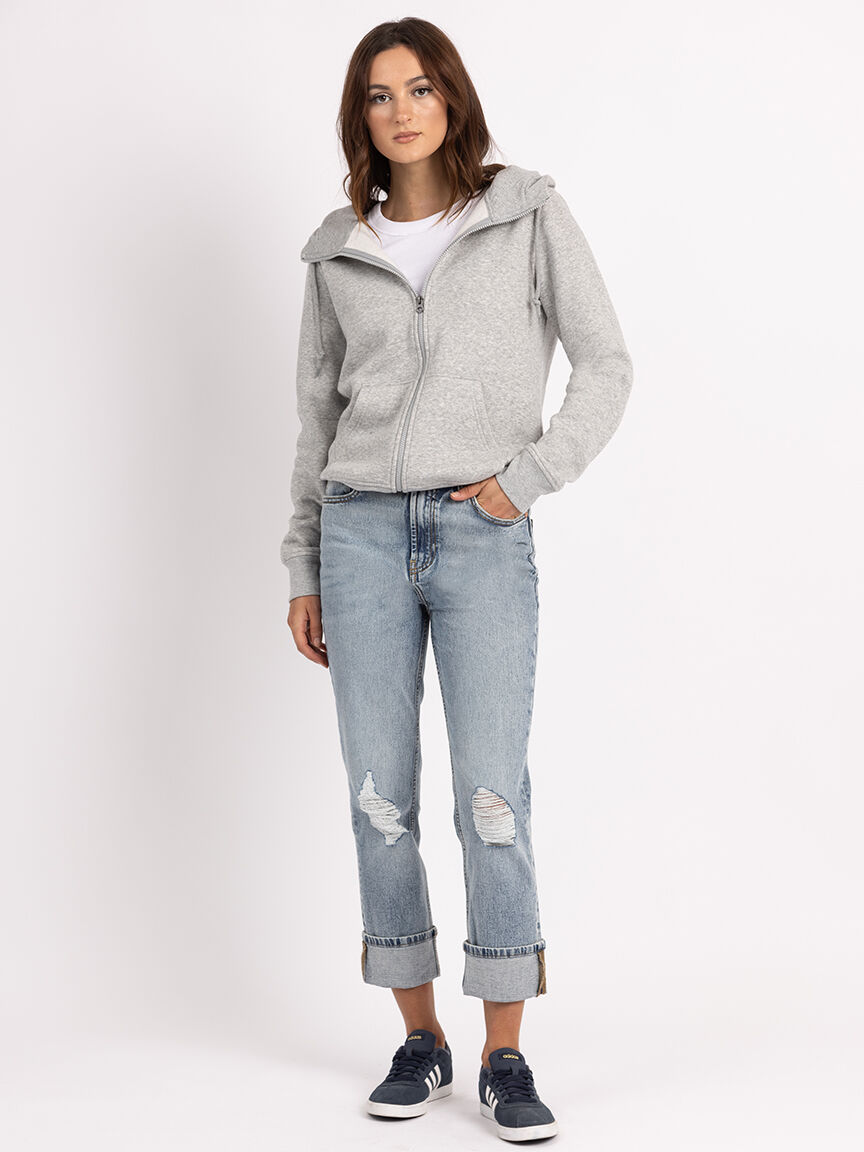 zuri full zip hoodie Image 2