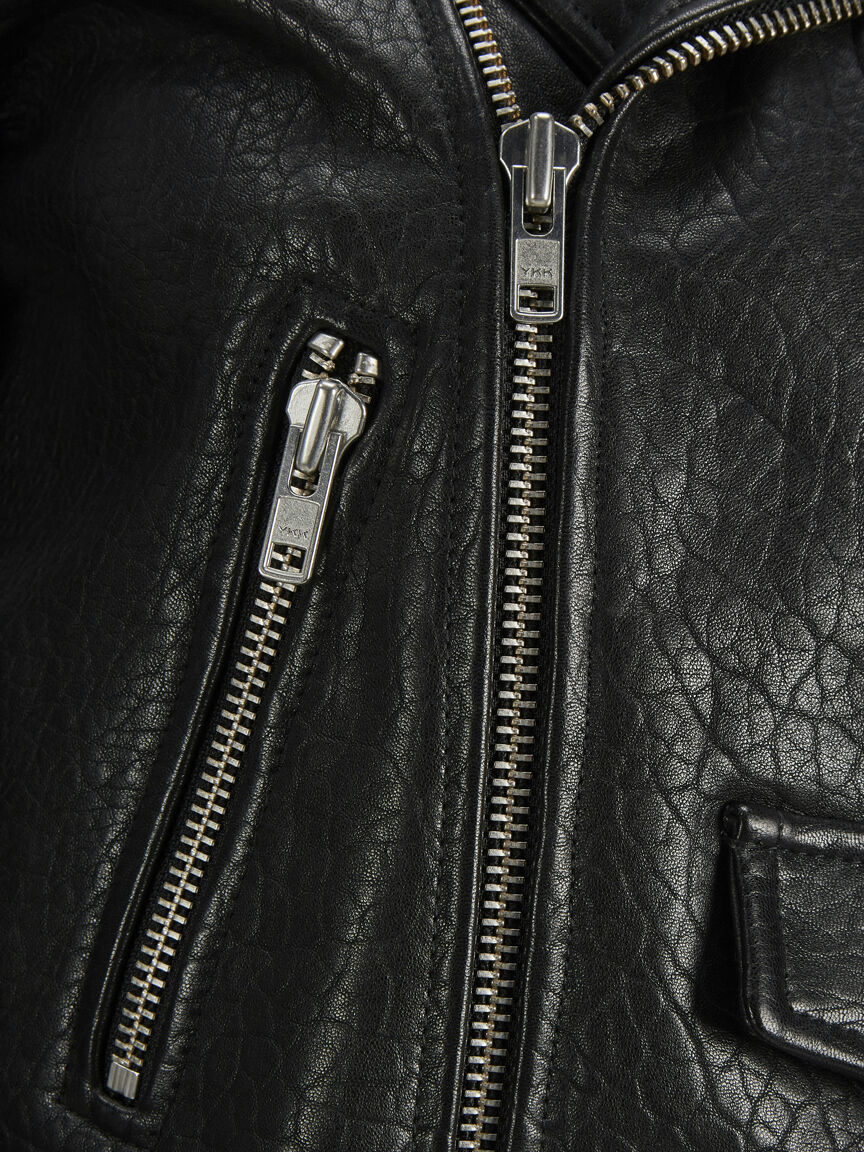 holly leather biker jacket