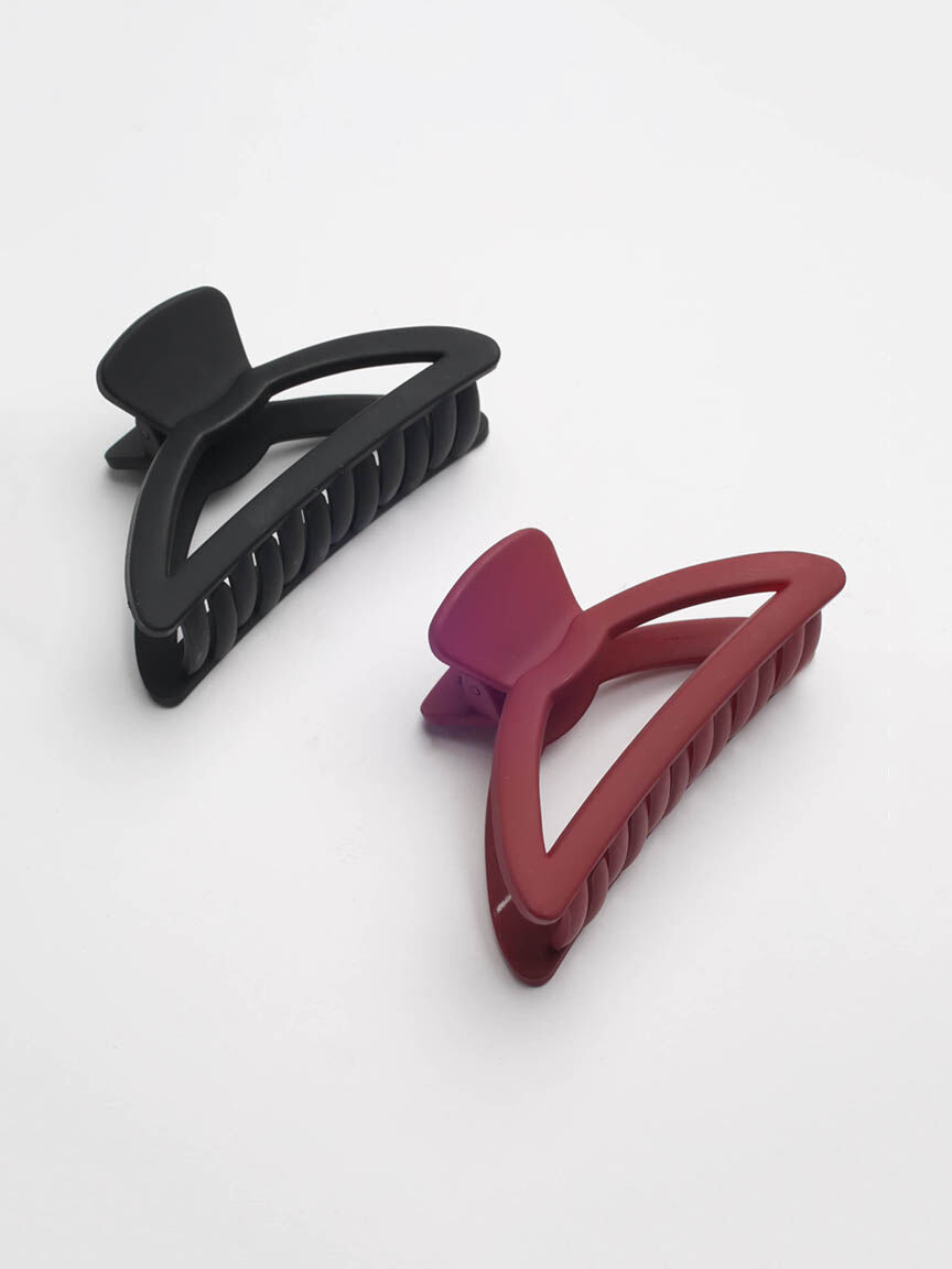 2 pack matte claw clips Image 1