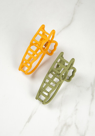 2 pack hair claw clip Image 4